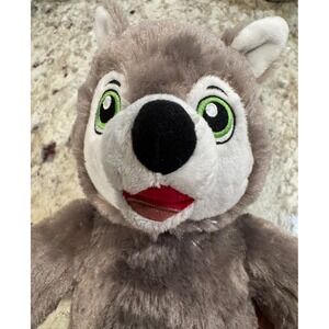 Build a Bear Workshop Wiley the Wolf Plush Stuffed Animal Toy 14 inch